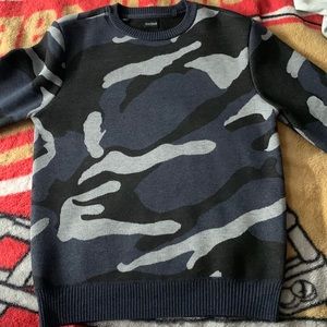 Buffalo David Bitton Dark Cano Crewneck